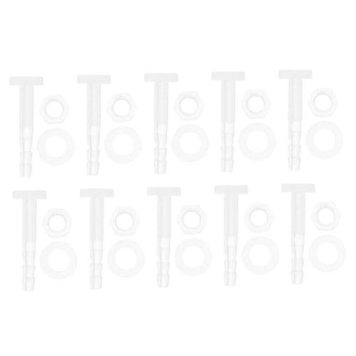 RATCHROLL 1 Satz Kunststoff-Schlauchstutzen 1/8" Schlauch-ID Stutzen M5 Gewinde Durch-Bulkhead-Fittings Klar PP RATCHROLL 1 Satz Kunststoff-Schlauchstutzen 1/8" Schlauch-ID Stutzen M5 Gewinde Durch-Bulkhead-Fittings Klar PP von RATCHROLL