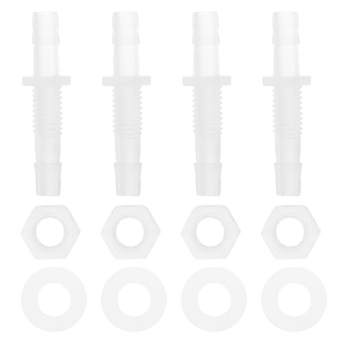 RATCHROLL 1 Satz Kunststoff-Schlauchstutzen 15/64" Schlauchstutzen Durch-Bulkhead Fitting Klar PP RATCHROLL 1 Satz Kunststoff-Schlauchstutzen 15/64" Schlauchstutzen Durch-Bulkhead Fitting Klar PP von RATCHROLL