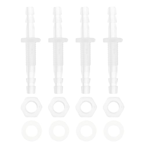 RATCHROLL 1 Satz Kunststoff-Schlauchstutzen 5/32" Schlauchstutzen Durch-Bulkhead Bulkhead Fitting Clear PP RATCHROLL 1 Satz Kunststoff-Schlauchstutzen 5/32" Schlauchstutzen Durch-Bulkhead Bulkhead Fitting Clear PP von RATCHROLL