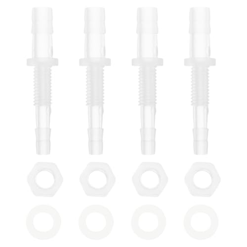 RATCHROLL 1 Satz Kunststoff-Schlauchstutzen 5/32" x 15/64" Schlauchstutzen Durch-Bulkhead Bulkhead Fitting Klar PP RATCHROLL 1 Satz Kunststoff-Schlauchstutzen 5/32" x 15/64" Schlauchstutzen Durch-Bulkhead Bulkhead Fitting Klar PP von RATCHROLL