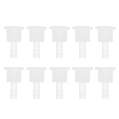 RATCHROLL 10 Stück Kunststoff-Schlauchstutzen 15/64" Schlauch-ID Stutzen M16 Gewinde Durch-Bulkhead Fittings Klar PP RATCHROLL 10 Stück Kunststoff-Schlauchstutzen 15/64" Schlauch-ID Stutzen M16 Gewinde Durch-Bulkhead Fittings Klar PP von RATCHROLL