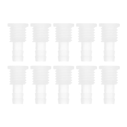 RATCHROLL 10 Stück Kunststoff-Schlauchstutzen 5/16" Schlauch-ID Stutzen M14 Gewinde Durch-Bulkhead Bulkhead-Fittings Klar PP RATCHROLL 10 Stück Kunststoff-Schlauchstutzen 5/16" Schlauch-ID Stutzen M14 Gewinde Durch-Bulkhead Bulkhead-Fittings Klar PP von RATCHROLL