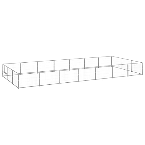 Haustierbedarf-Hundehütte Silber 21 m² Stahl-Tiere & Haustierbedarf Haustierbedarf-Hundehütte Silber 21 m² Stahl-Tiere & Haustierbedarf von RAUGAJ
