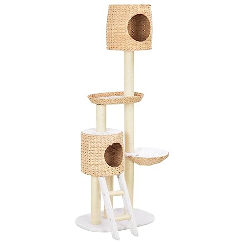Katzenbaum mit Sisal-Kratzbaum, Seegras, naturfarben Katzenbaum mit Sisal-Kratzbaum, Seegras, naturfarben von RAUGAJ