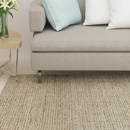 Pet Supplies Sisal Teppich für Kratzbaum, 80 x 200 cm, Taupe von RAUGAJ