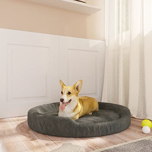 RAUGAJ Hundebett dunkelgrau 70x55x23 cm Plüsch, Artikelfarbe dunkelgrau RAUGAJ Hundebett dunkelgrau 70x55x23 cm Plüsch, Artikelfarbe dunkelgrau von RAUGAJ
