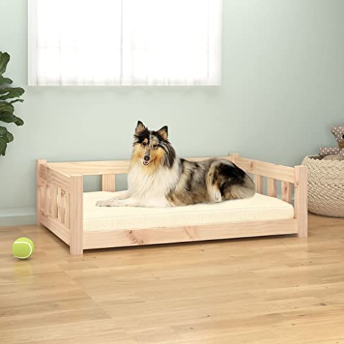 RAUGAJ Pet Supplies Hundebett, 95,5 x 65,5 x 28 cm, Massivholz, Kiefer RAUGAJ Pet Supplies Hundebett, 95,5 x 65,5 x 28 cm, Massivholz, Kiefer von RAUGAJ