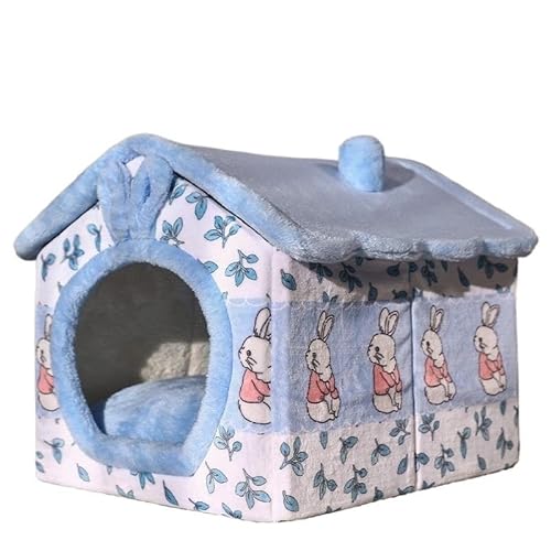 Abnehmbare geschlossene Hundehütte, abnehmbare, warme und Bequeme Sofahütte, faltbares Katzenbett for Haustierbedarf (Color : D, Size : L-12.5 kg pet) von RC-BKKXXEAV