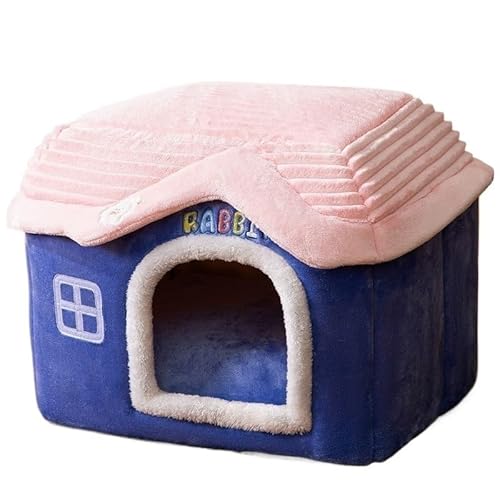 Abnehmbare geschlossene Hundehütte, abnehmbare, warme und Bequeme Sofahütte, faltbares Katzenbett for Haustierbedarf (Color : I, Size : M-7.5 kg pet) von RC-BKKXXEAV