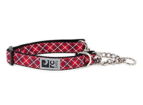 RC Pet Products Training Martingale Hundehalsband, rot Tartan von RC Pet Products