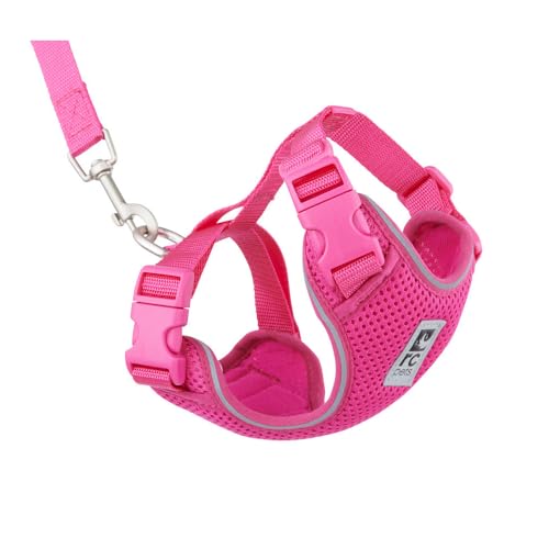 RC Pets Adventure Kitty Geschirr, Himbeerfarben, klein, 1 Stück von RC Pet Products