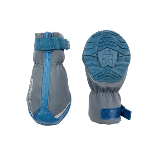 RC Pets Bequeme verstellbare Softshell-Hundestiefel, Größe S, Dunkelgrau/Arktisblau RC Pets Bequeme verstellbare Softshell-Hundestiefel, Größe S, Dunkelgrau/Arktisblau von RC Pet Products