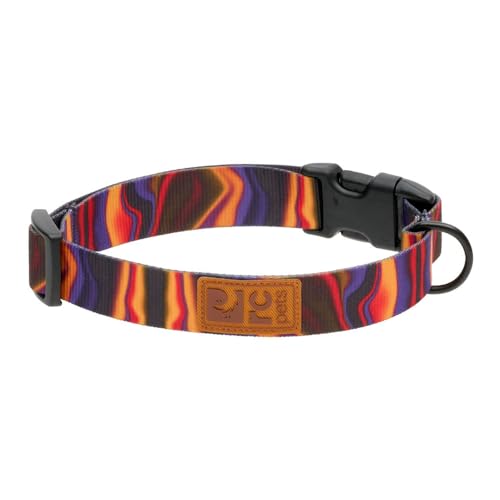 RC Pets Eco Halsband mit Clip, verstellbar, langlebig, umweltfreundlich, groß, 2,5 cm, Cosmic Aura von RC Pet Products