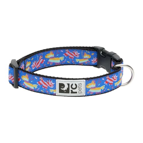 RC Pets Halsband mit Clip, verstellbar, langlebig, bequem und modisch, Größe XS, 1,6 cm, Fiesta RC Pets Halsband mit Clip, verstellbar, langlebig, bequem und modisch, Größe XS, 1,6 cm, Fiesta von RC Pet Products