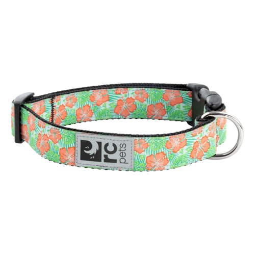 RC Pets Halsband mit Clip, verstellbar, langlebig, bequem und modisch, groß, 2,5 cm, Mahalo RC Pets Halsband mit Clip, verstellbar, langlebig, bequem und modisch, groß, 2,5 cm, Mahalo von RC Pet Products