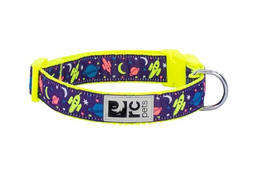 RC Pets Hundehalsband mit Clip, verstellbar, Größe L, 2,5 cm von RC Pet Products