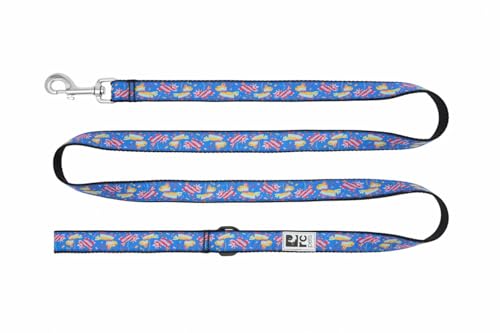 RC Pets Hundeleine, 1,8 m lange Leine mit strapazierfähigem Griff, reflektierendem Etikett und Zubehörring, 1,9 cm breit, weiches Gurtband, Fiesta RC Pets Hundeleine, 1,8 m lange Leine mit strapazierfähigem Griff, reflektierendem Etikett und Zubehörring, 1,9 cm breit, weiches Gurtband, Fiesta von RC Pet Products