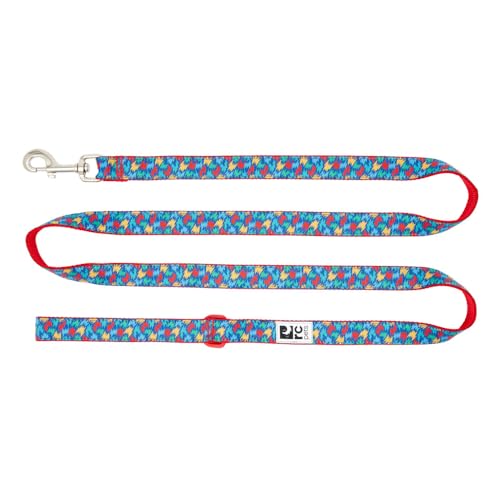 RC Pets Hundeleine, 1,8 m lange Leine mit strapazierfähigem Griff, reflektierendem Etikett und Zubehörring, 2,5 cm breit, weiches Gurtband, Palette RC Pets Hundeleine, 1,8 m lange Leine mit strapazierfähigem Griff, reflektierendem Etikett und Zubehörring, 2,5 cm breit, weiches Gurtband, Palette von RC Pet Products