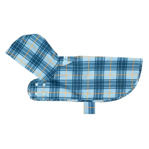 RC Pets Regenponcho, verstaubar, wasserdicht, leicht, kompakt und verstellbar, Größe XL, Blau kariert RC Pets Regenponcho, verstaubar, wasserdicht, leicht, kompakt und verstellbar, Größe XL, Blau kariert von RC Pet Products