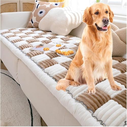 RCJCQSR Haustiermatte, Matratzenschoner, Bett-Couchbezug, Möbelschutz für Hund, Katze, lustig, flauschig, Couchbezug, Decke, Sofa (Größe: 70 x 210 cm, Farbe: B) von RCJCQSR
