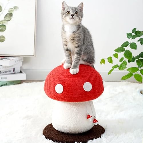 Kratzbaum für Katzen, Sisal, Klettergerüste, Pilz, Katzen, Krallen, Spielzeug für Kätzchen, Haustiere Kratzbaum für Katzen, Sisal, Klettergerüste, Pilz, Katzen, Krallen, Spielzeug für Kätzchen, Haustiere von REACHYEA