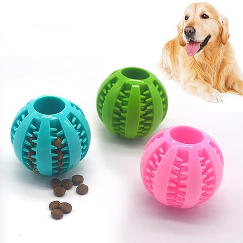 REACHYEA Hundefutterball, interaktiv, elastischer Ball, Naturkautschuk, auslaufender Ball, Zähne, Gummi, Reinigungsball, Hundespielzeug, Zubehör, Hundezubehör REACHYEA Hundefutterball, interaktiv, elastischer Ball, Naturkautschuk, auslaufender Ball, Zähne, Gummi, Reinigungsball, Hundespielzeug, Zubehör, Hundezubehör von REACHYEA