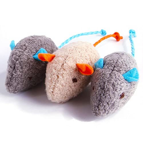 REACHYEA Katzenspielzeug zum Necken von Katzen, Katzenspielzeug, Plüsch, Kräutermaus, niedliche Form, Kätzchenspielzeug, allgemein REACHYEA Katzenspielzeug zum Necken von Katzen, Katzenspielzeug, Plüsch, Kräutermaus, niedliche Form, Kätzchenspielzeug, allgemein von REACHYEA