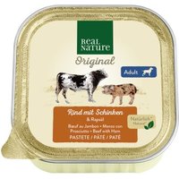 REAL NATURE Adult 17x100g Rind & Schinken von REAL NATURE