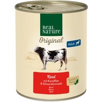 REAL NATURE Adult Rind mit Kartoffel 6x800 g von REAL NATURE