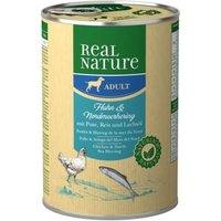 REAL NATURE Adult Huhn & Nordmeerhering 12x400 g von REAL NATURE