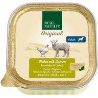 REAL NATURE Nassfutter Hund, Adult, Lamm und Putenleber 17x100 g von REAL NATURE