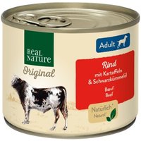 REAL NATURE Adult Rind mit Kartoffel 12x200 g von REAL NATURE