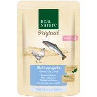 REAL NATURE Original Kitten 12x85g Huhn mit Lachs von REAL NATURE