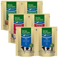 REAL NATURE Nassfutter Hund, Adult, Mixpaket 6x300 g REAL NATURE Nassfutter Hund, Adult, Mixpaket 6x300 g von REAL NATURE