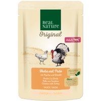 REAL NATURE Original Adult 12x85g Huhn mit Pute, in Sauce von REAL NATURE