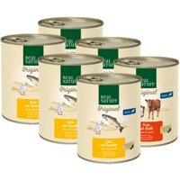 REAL NATURE Original Adult 6x800 g Mixpaket 3 von REAL NATURE