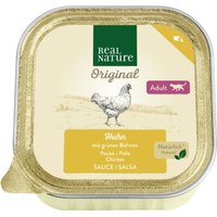 REAL NATURE Original Nassfutter für Katzen, Adult, Huhn mit grünen Bohnen 16x100 g REAL NATURE Original Nassfutter für Katzen, Adult, Huhn mit grünen Bohnen 16x100 g von REAL NATURE