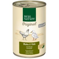 REAL NATURE Senior Huhn & Ente 6x400 g von REAL NATURE