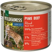 REAL NATURE WILDERNESS Adult Pure Beef 6x200 g von REAL NATURE