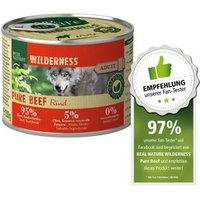 REAL NATURE WILDERNESS Adult Pure Beef 6x200 g von REAL NATURE