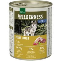 REAL NATURE WILDERNESS Nassfutter für Hunde Adult Pure Duck 6x800 g von REAL NATURE