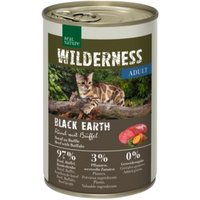 REAL NATURE WILDERNESS Adult Black Earth, Rind und Büffel 24x400 g von REAL NATURE