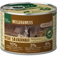 REAL NATURE WILDERNESS Adult Deep Forest Wildschwein mit Hirsch 12x200 g von REAL NATURE