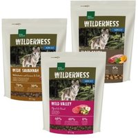 REAL NATURE WILDERNESS Adult Probierpaket 3x1kg Paket 4, Wild Valley Pferd & Rind von REAL NATURE