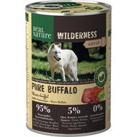 REAL NATURE WILDERNESS Adult Pure Buffalo Wasserbüffel 12x400 g von REAL NATURE