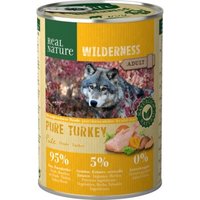 REAL NATURE WILDERNESS Adult Pure Turkey 12x400 g von REAL NATURE