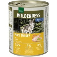 REAL NATURE WILDERNESS Nassfutter für Hunde Adult Pure Turkey 12x800 g von REAL NATURE