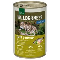 REAL NATURE WILDERNESS Adult True Country, Huhn und Lachs 24x400 g von REAL NATURE