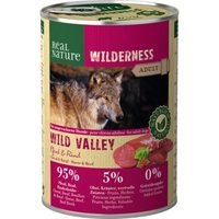 REAL NATURE WILDERNESS Adult Wild Valley Pferd & Rind 12x400 g von REAL NATURE