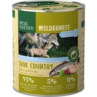 REAL NATURE WILDERNESS Junior True Country Huhn & Lachs 6x800 g von REAL NATURE